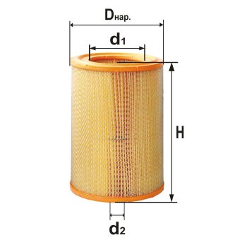 Фильтр воздушный DIFA 4307