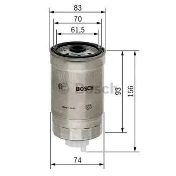 BOSCH 1 457 434 106