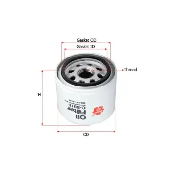 Sakura Filters AU C-5615