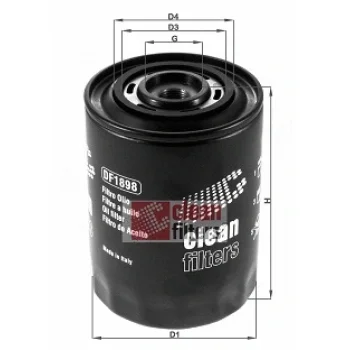 CLEAN FILTERS DF1898