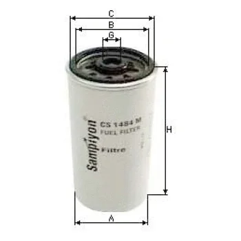 SAMPIYON FILTER CS 1484 M