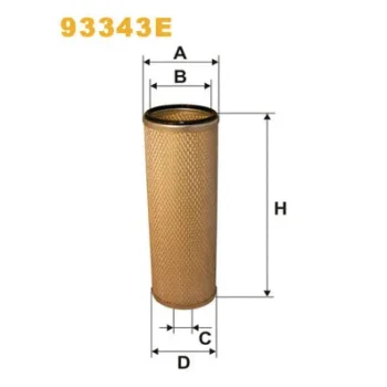 WIX FILTERS 93343E