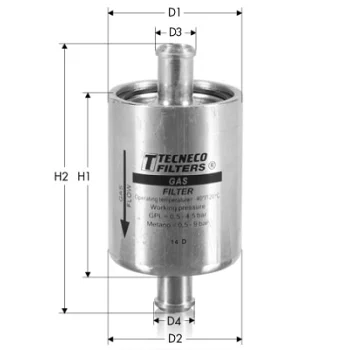 TECNECO FILTERS GAS35