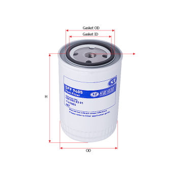 Фильтр топливный Sure Filter SFF9405*