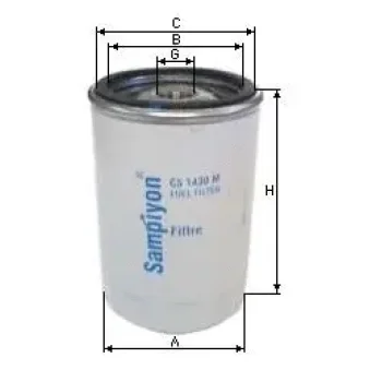 SAMPIYON FILTER CS 1415 2B