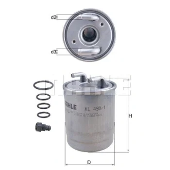 METAL LEVE KL 490/1D