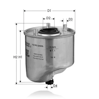 TECNECO FILTERS GS1071