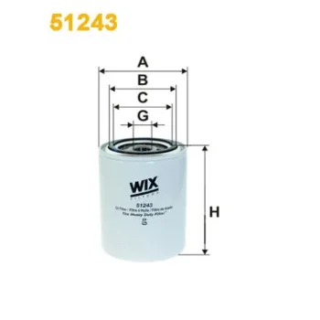 WIX FILTERS 51243