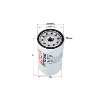 Sakura Filters AU FC-55240