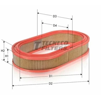 TECNECO FILTERS AR252OV