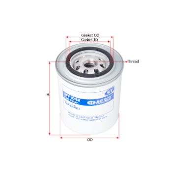 Фильтр топливный Sure Filter SFF0252