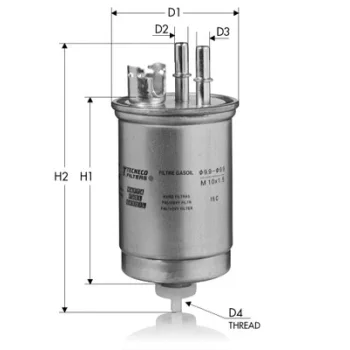 TECNECO FILTERS GS221