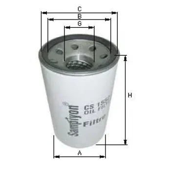 SAMPIYON FILTER CS 1501 H