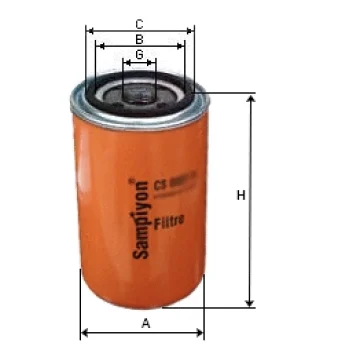 SAMPIYON FILTER CS 1509 A