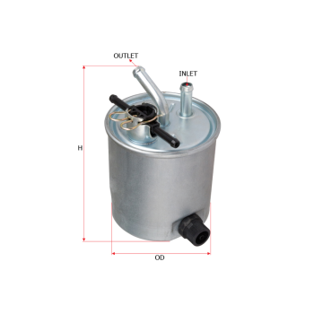 Фильтр топливный Sure Filter SFS40602