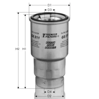 TECNECO FILTERS GS211