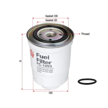 Sakura Filters AU FC-1203