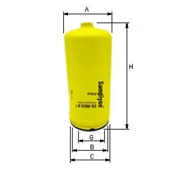 SAMPIYON FILTER CS 0623 H1