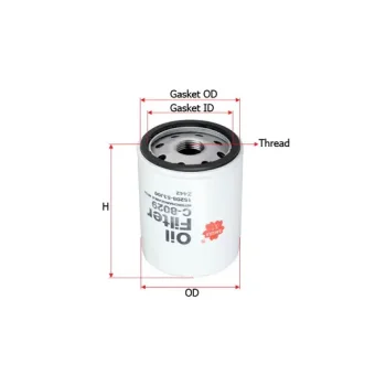 Sakura Filters AU C-8029