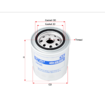 Фильтр топливный Sure Filter SFF0863