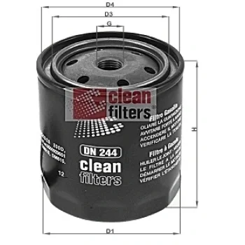CLEAN FILTERS DN 244
