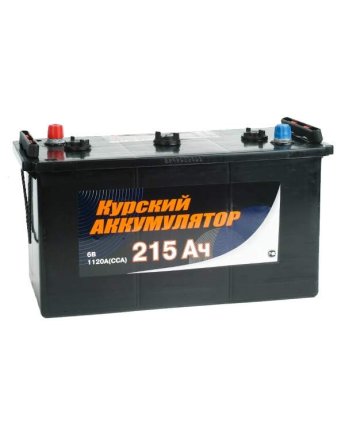 Аккумулятор Курский 3ст-215 п/п (конус)