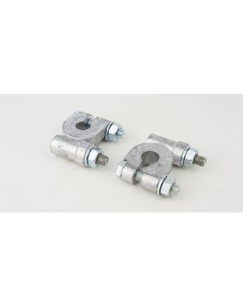 КЛЕММА С БОКОВЫМ КРЕПЛЕНИЕМ узкополюсная ASIA Type 1