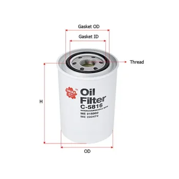 Sakura Filters AU C-5816