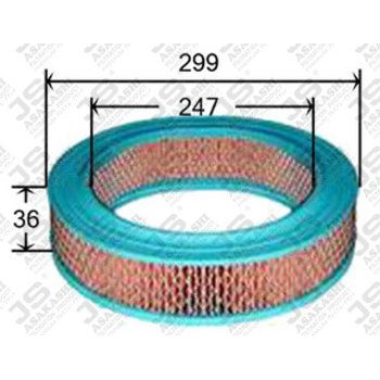 Фильтр воздушный JS Asakashi A0009