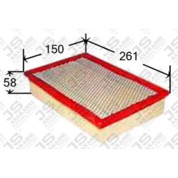 Фильтр воздушный JS Asakashi A0016