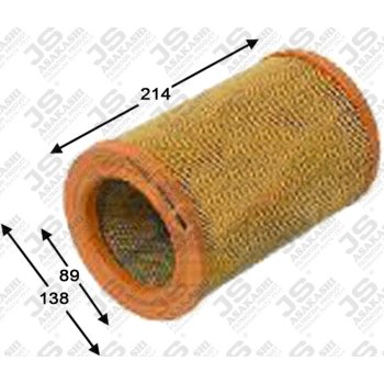 Фильтр воздушный JS Asakashi A0126