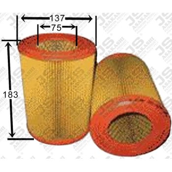 Фильтр воздушный JS Asakashi A0137