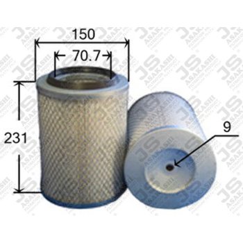 Фильтр воздушный JS Asakashi A0142