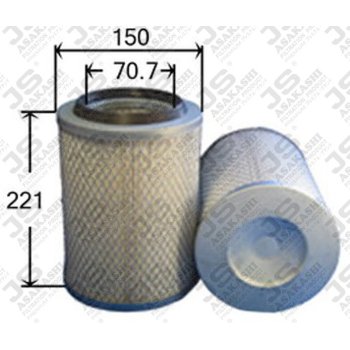 Фильтр воздушный JS Asakashi A0143