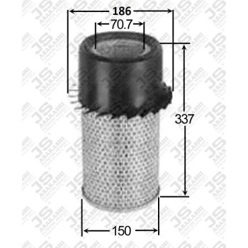 Фильтр воздушный JS Asakashi A0147