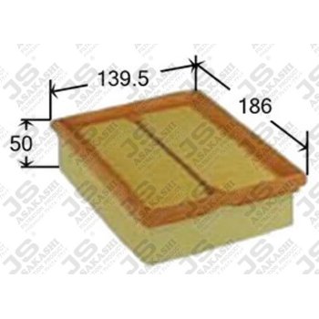 Фильтр воздушный JS Asakashi A0170