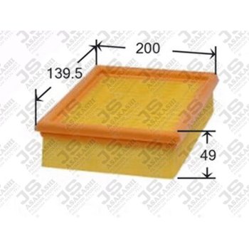 Фильтр воздушный JS Asakashi A0176