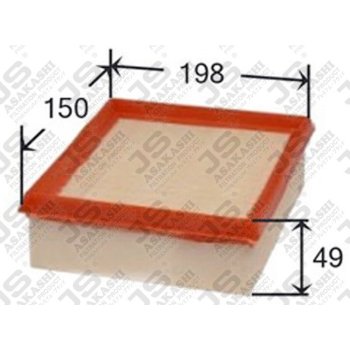 Фильтр воздушный JS Asakashi A0177