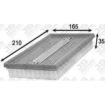 Фильтр воздушный JS Asakashi A0180