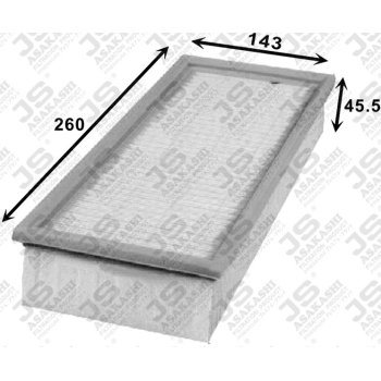 Фильтр воздушный JS Asakashi A0245