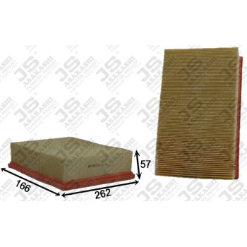 Фильтр воздушный JS Asakashi A0254