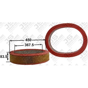Фильтр воздушный JS Asakashi A0378