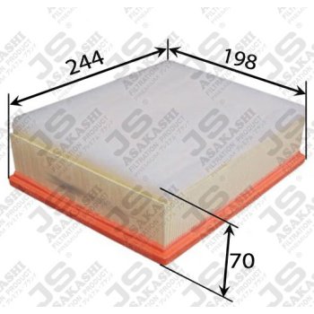 Фильтр воздушный JS Asakashi A0506