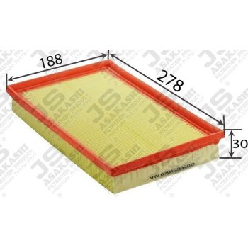 Фильтр воздушный JS Asakashi A0527