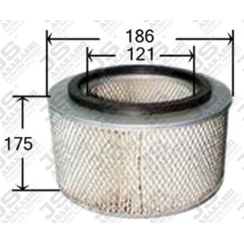 Фильтр воздушный JS Asakashi A2811