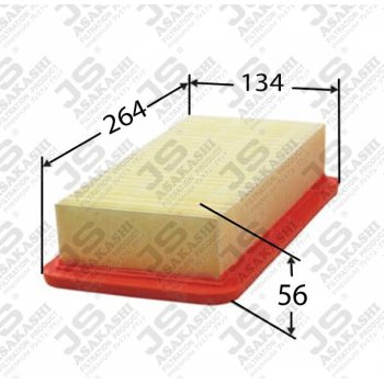 Фильтр воздушный JS Asakashi A9608PU