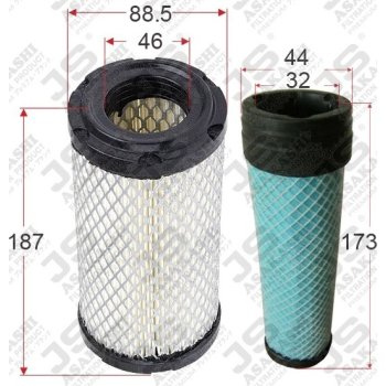 Фильтр воздушный комплект JS Asakashi A0690SET