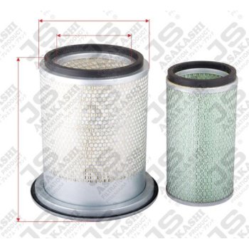 Фильтр воздушный комплект JS Asakashi A0730SET