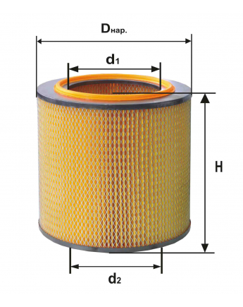 Фильтр воздушный DIFA 4302М
