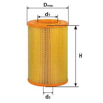 Фильтр воздушный DIFA 4303M